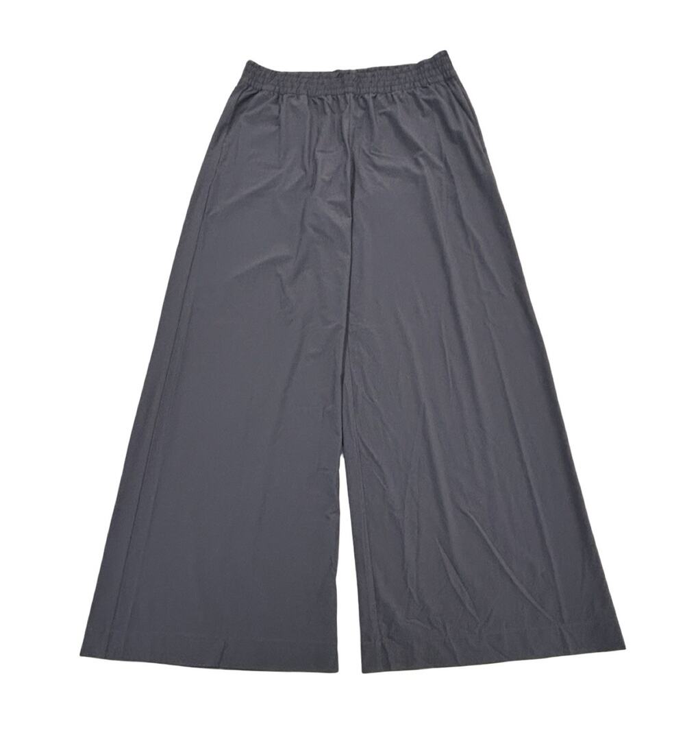 Vuori Villa Wide Leg Pants Womens Size XL-Long Gray Inseam 33” High Rise